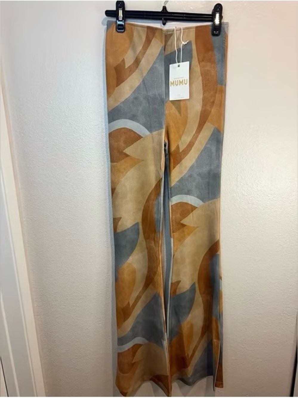 New: REVOLVE x Show Me Your MuMu Multicolor Abstract Print Pants